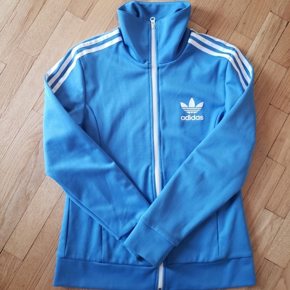 adidas Jackets & Blazers - Adidas Track Jacket with Venice Beach Pattern